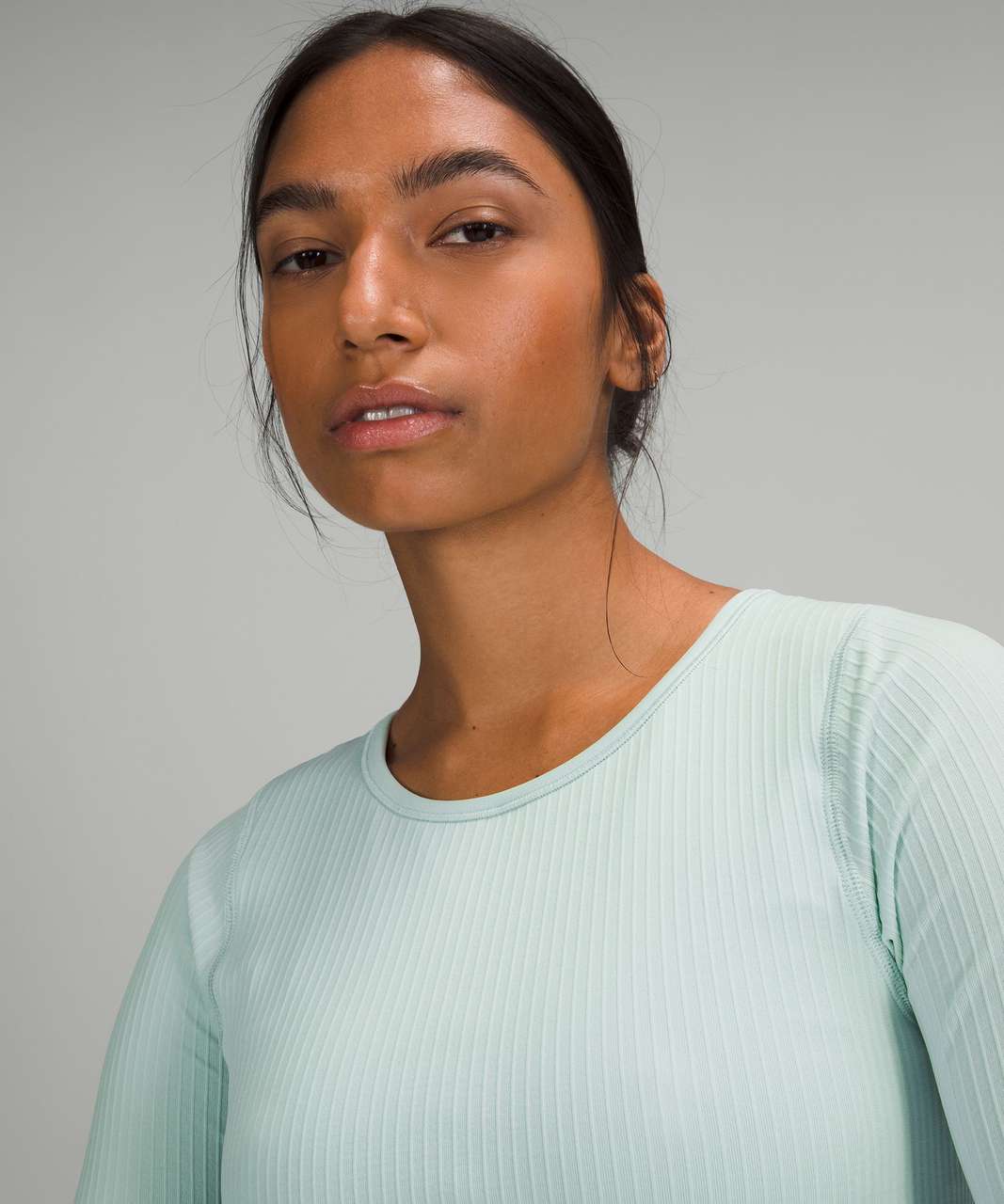 Lululemon Ebb to Street Long Sleeve - Delicate Mint