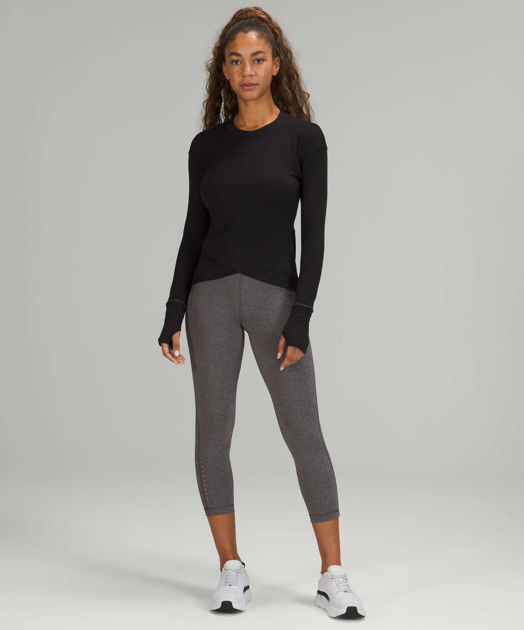 Lululemon Close to Crossing Long Sleeve Jacquard Tectonic Shipmate