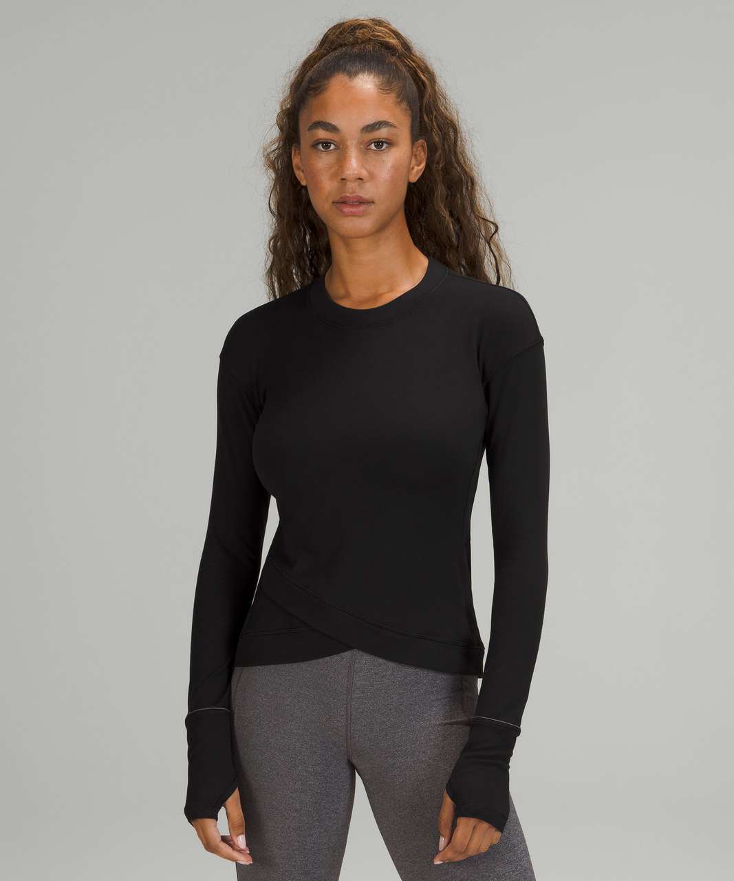 NWT Lululemon Close to Crossing Long Sleeve Jacquard Tectonic