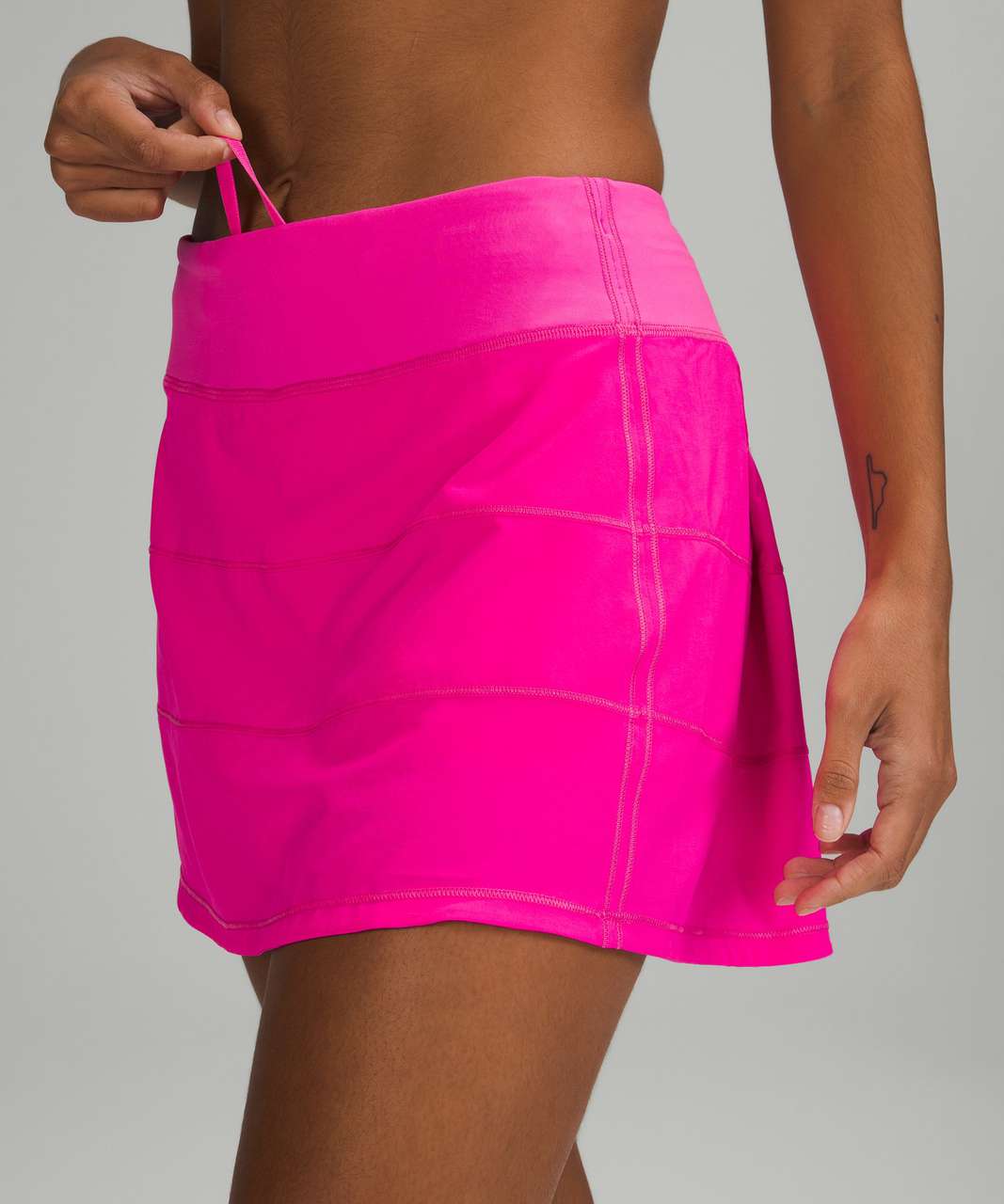 Lululemon Pace Rival Mid-Rise Skirt *Long - Pow Pink