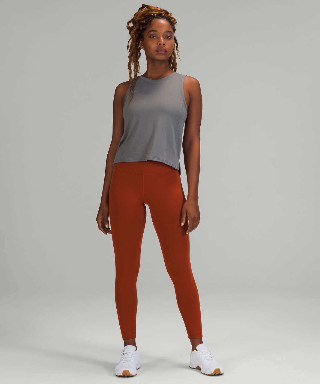 Lululemon Train to Be Tank Top - Slate / Slate - lulu fanatics