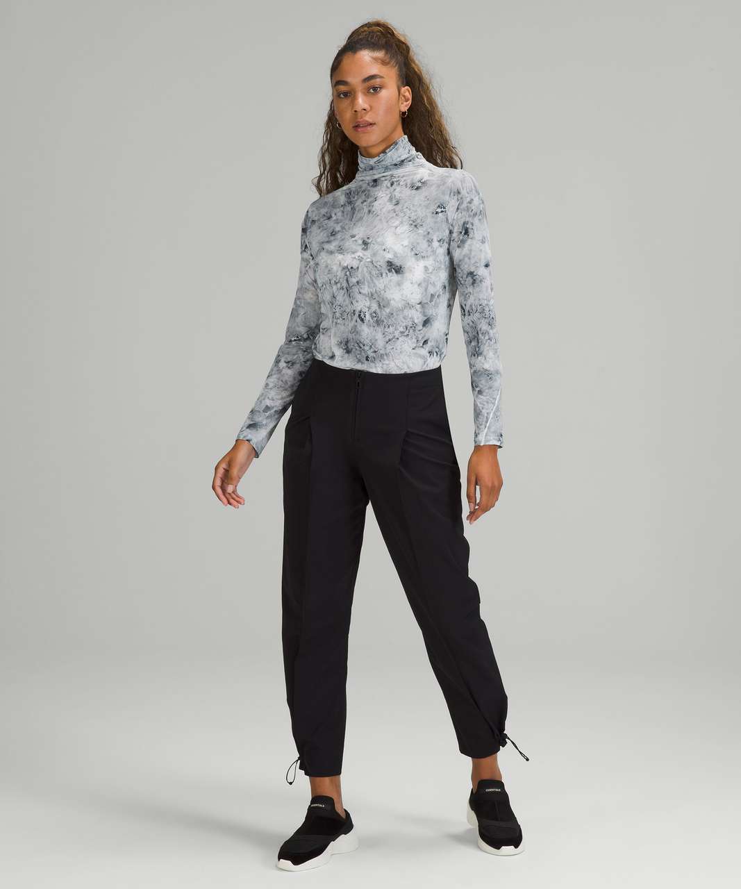 Lululemon Hold Tight Turtleneck - Aquila Rhino Grey Multi