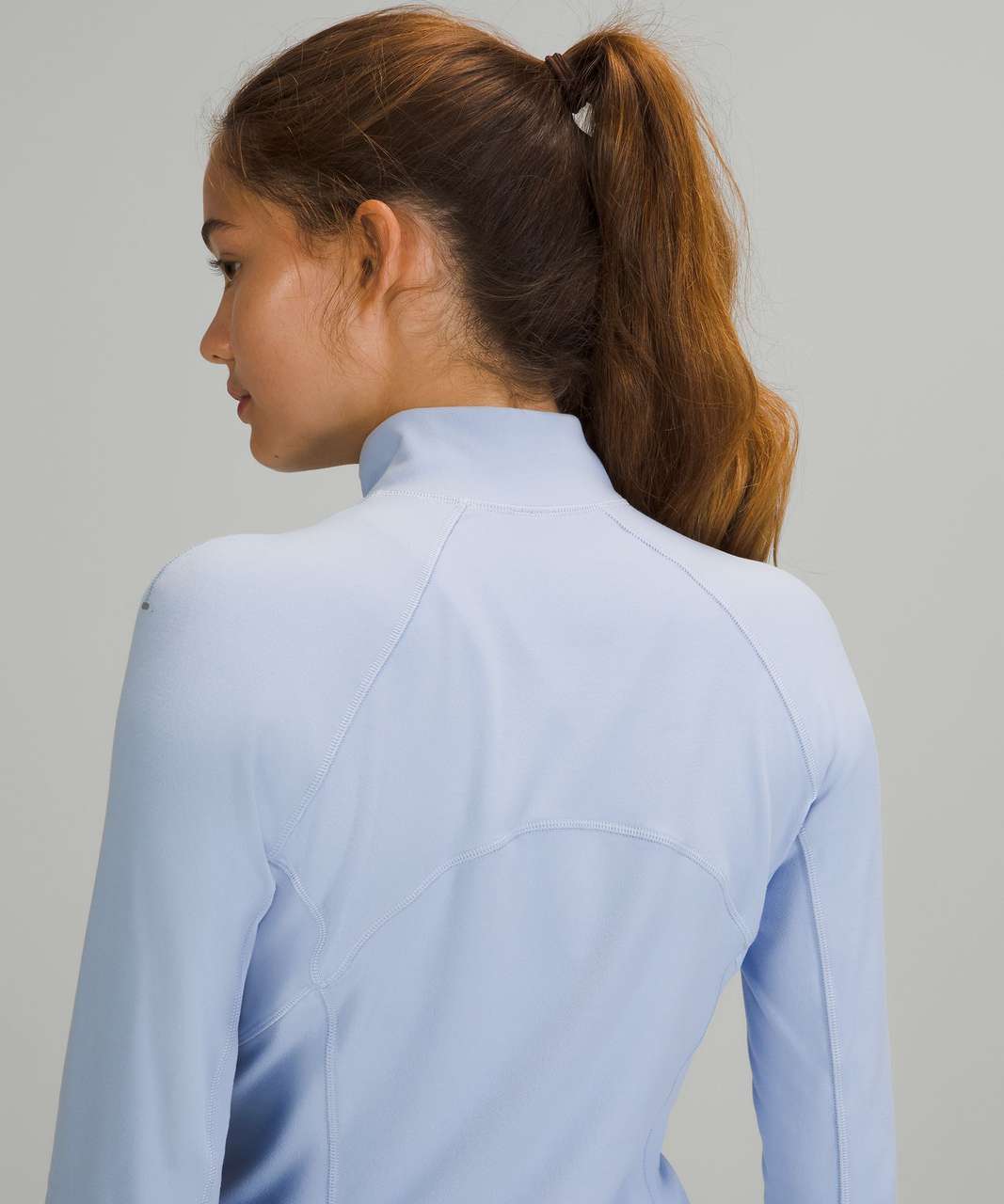 Lululemon Rulu Run Cropped Half-Zip Blue Size 2 - $46 (57% Off Retail) -  From Madeline