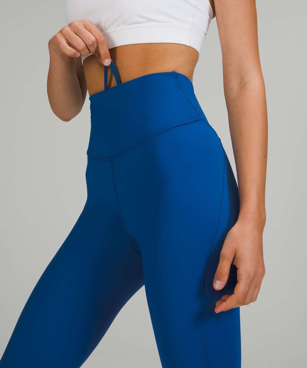 Lululemon Base Pace High-Rise Crop 17" - Symphony Blue