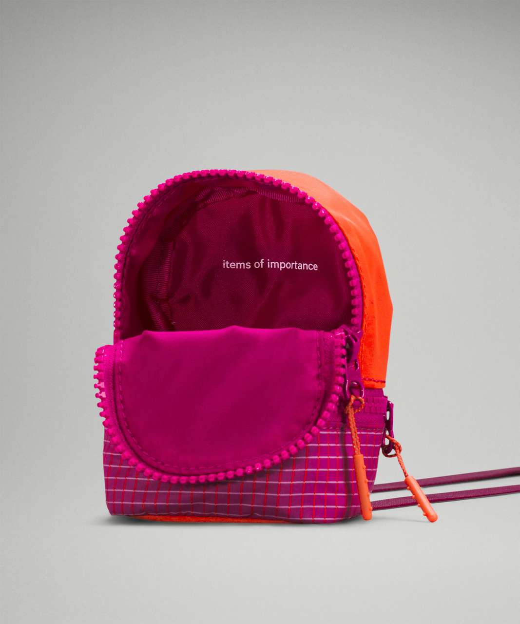 Lululemon City Adventurer Nano Crossbody Bag - Pink Lychee / Autumn Red /  Ripened Raspberry - lulu fanatics