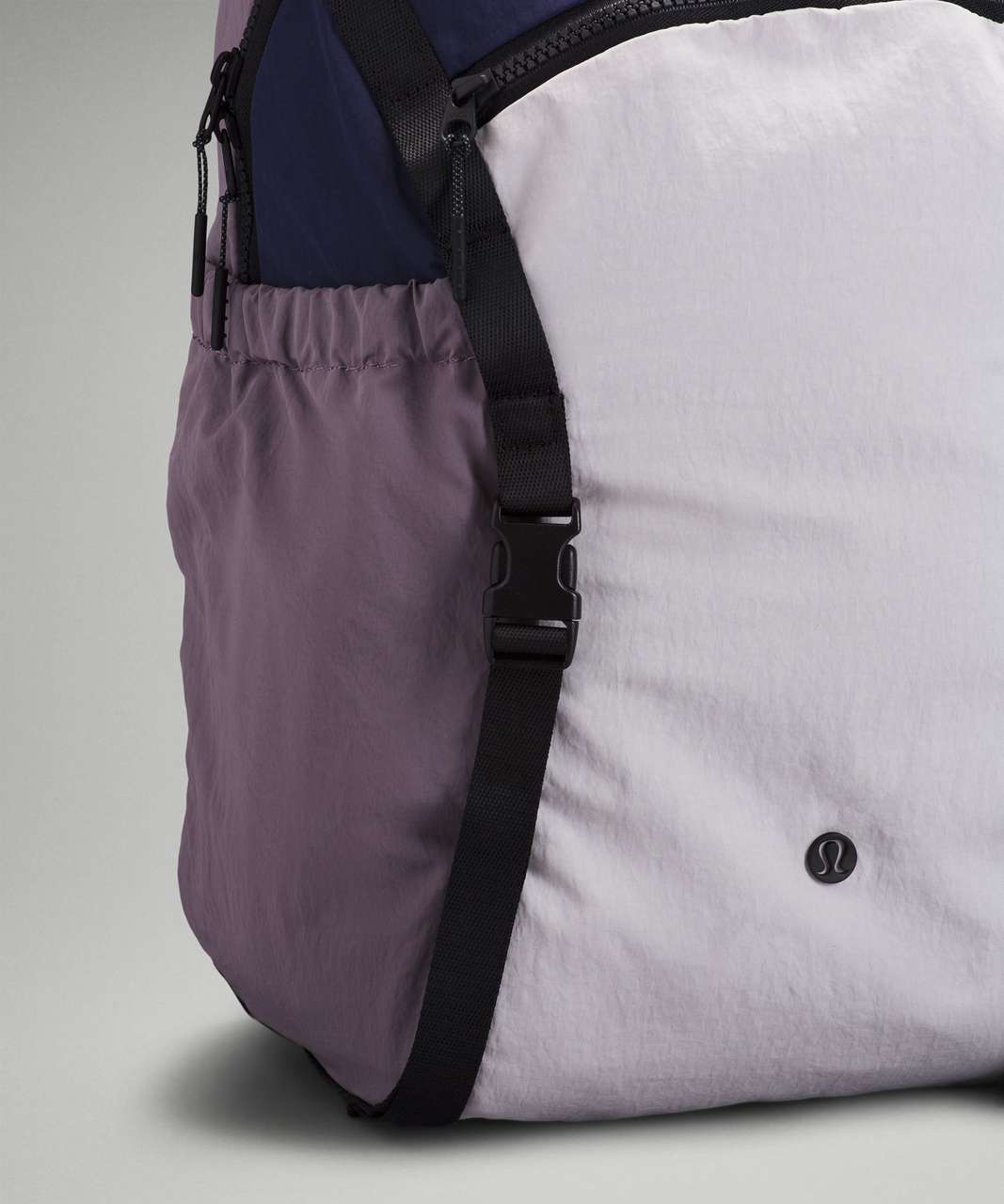 Lululemon Pack and Go Backpack 21L - Cadet Blue / Chrome / Dusky Lavender / Autumn Red