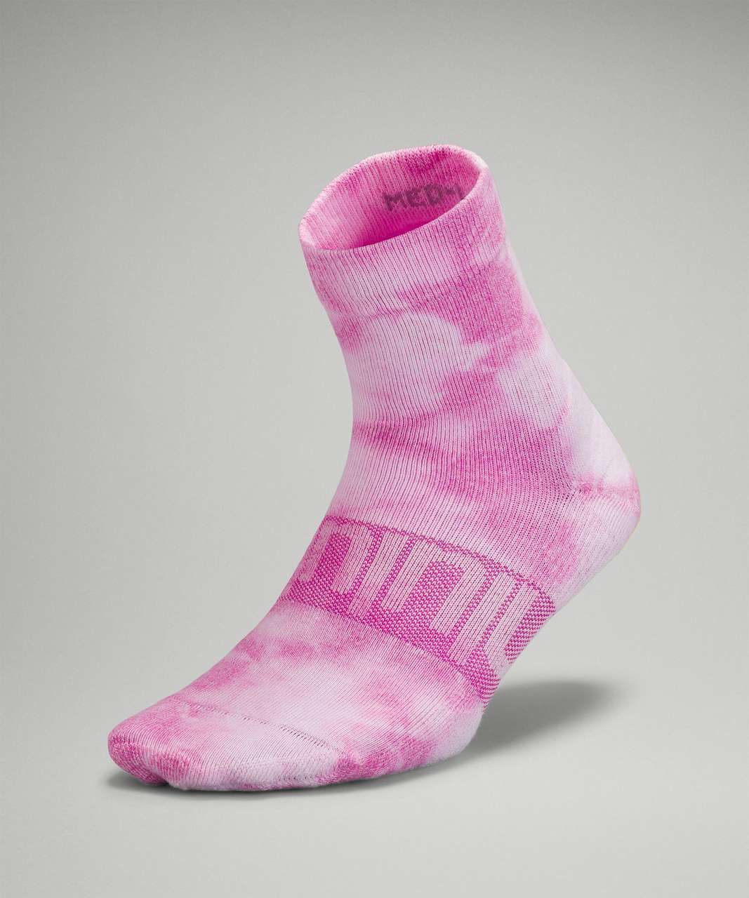 Lululemon Daily Stride Mid-Crew Sock *Tie Dye - Ripened Raspberry