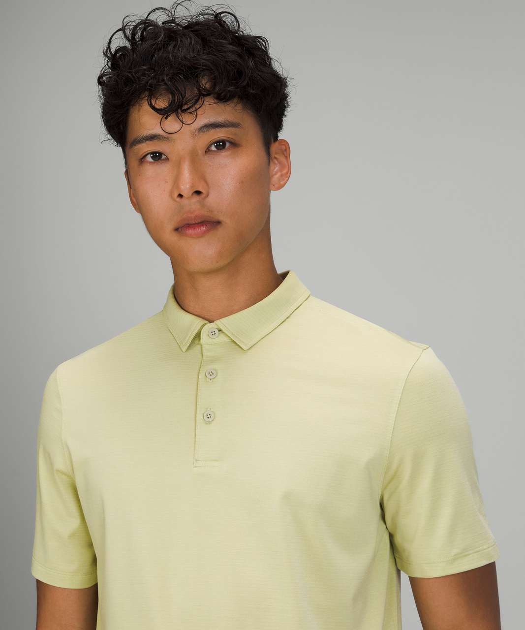 Lululemon Evolution Short Sleeve Polo Shirt - Dew Green