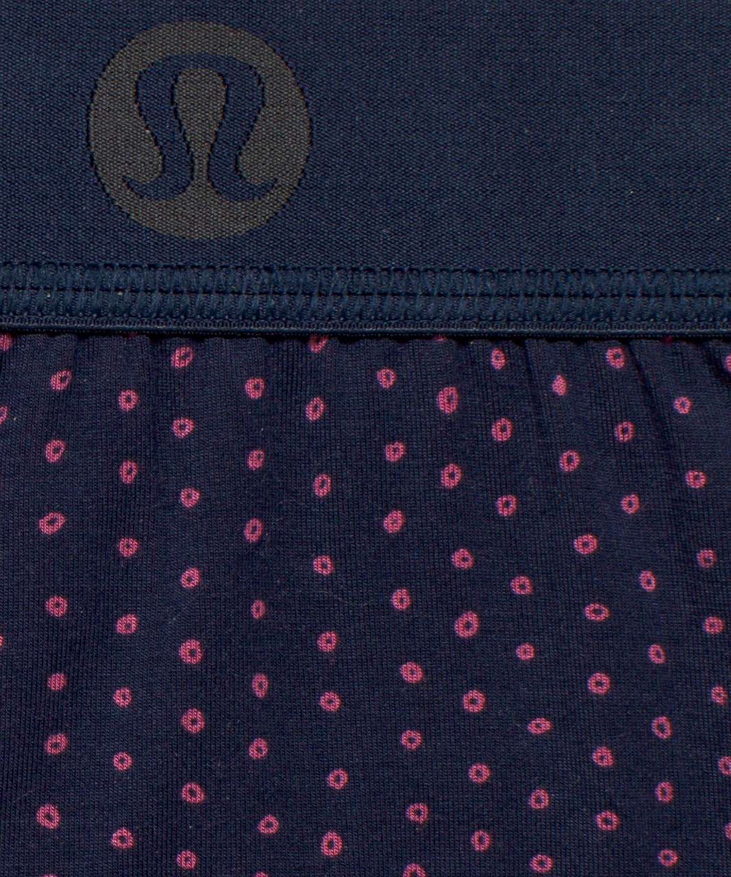 Lululemon Always In Motion Boxer 5" *3 Pack - Autumn Red / Dew Green / Doodle Dot Pink Lychee True Navy