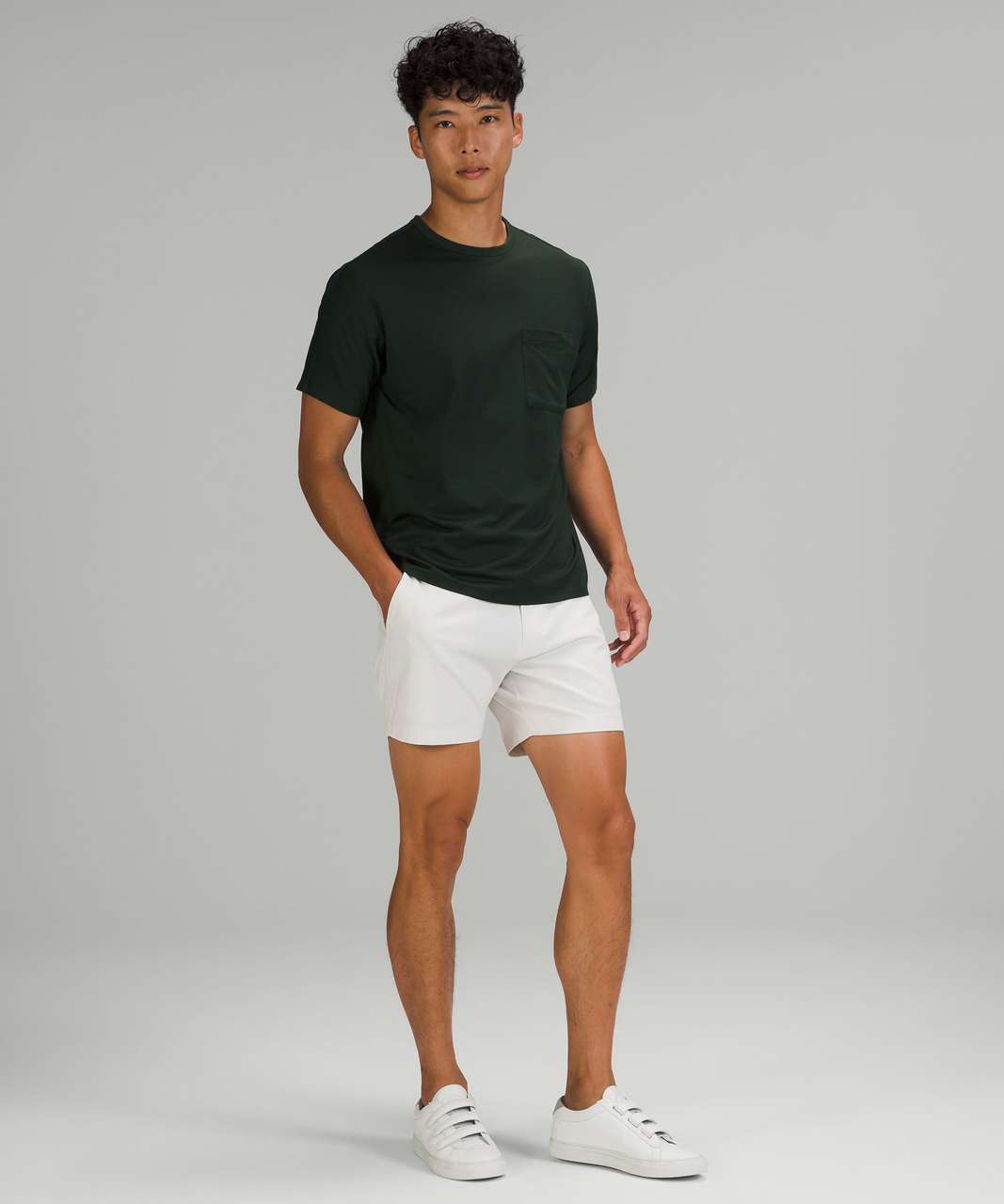 Lululemon The Fundamental Pocket T-Shirt - Rainforest Green