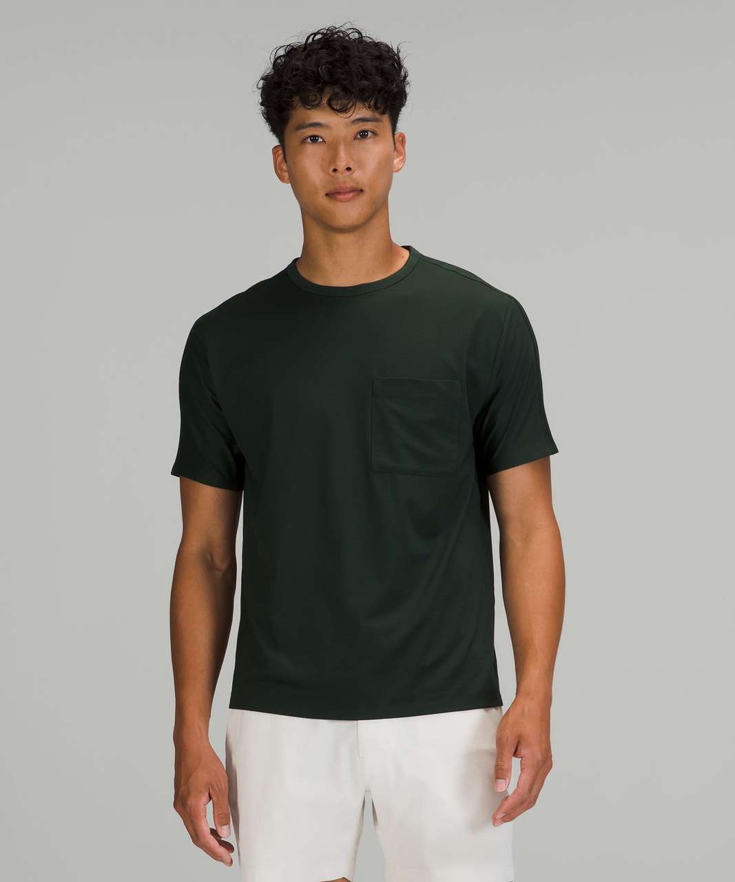 Lululemon The Fundamental Pocket T-Shirt - Rainforest Green