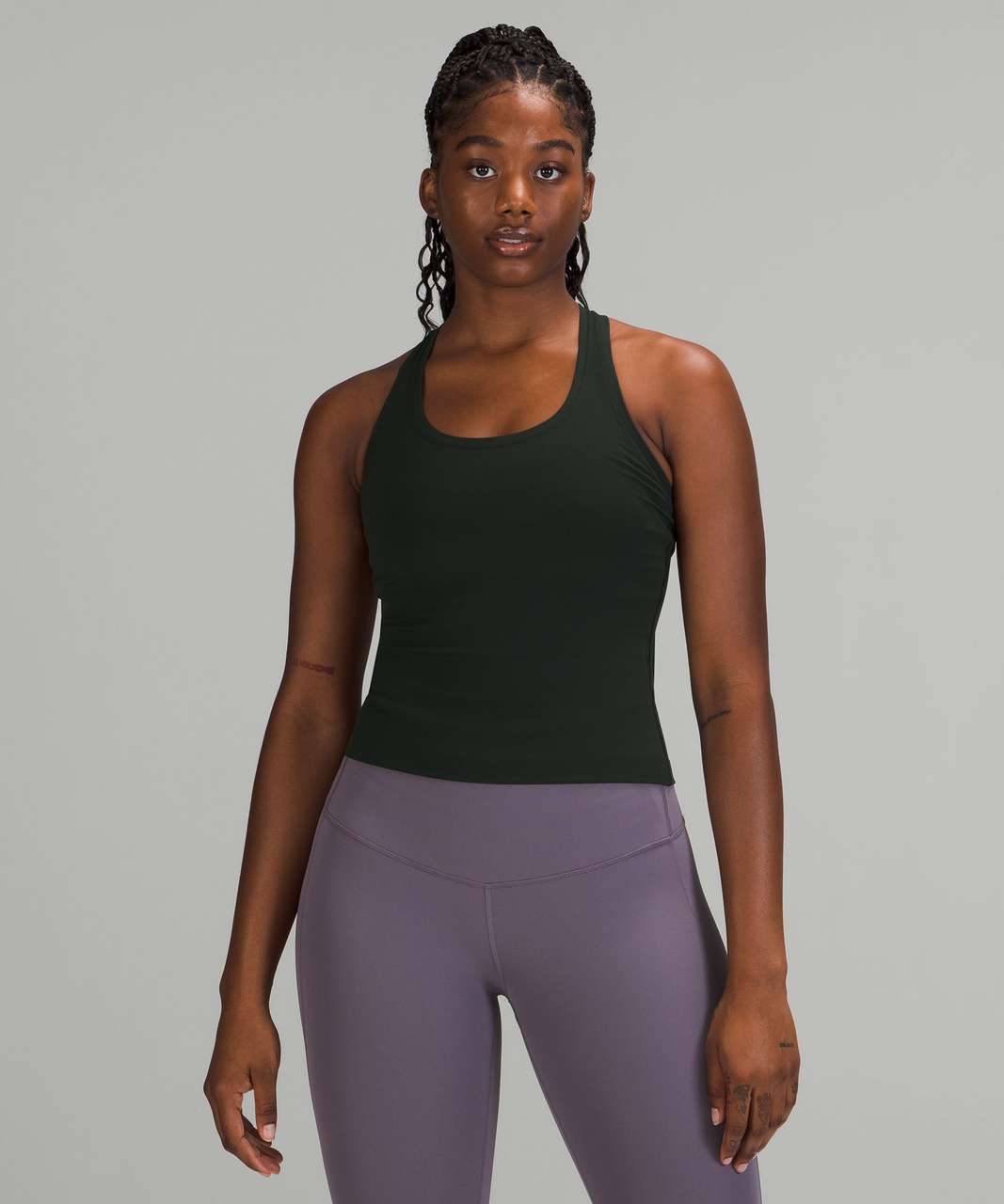 Lululemon Cool Racerback II *Nulu - Green Fern - lulu fanatics