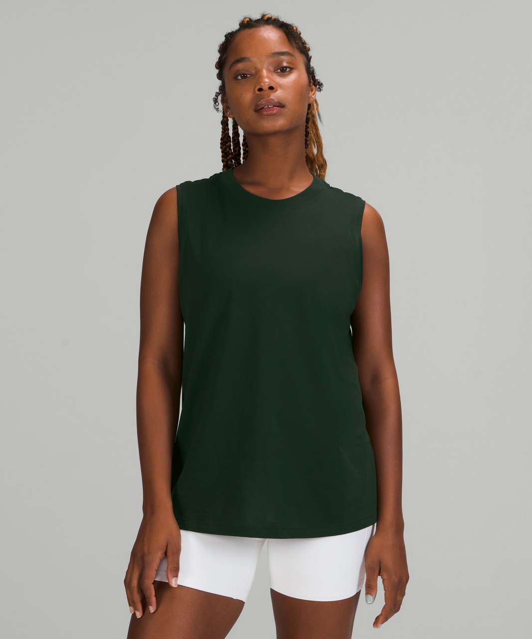 Shop Your Store Green Yoga Tank Tops & Sleeveless Shirts.