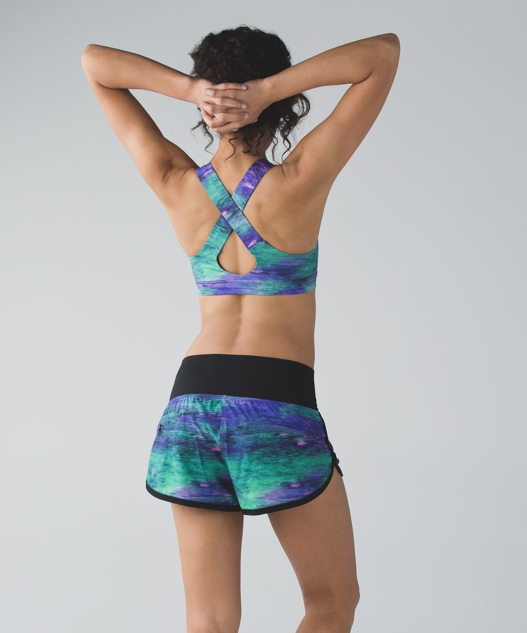 Lululemon Drop It Low Short - Rio Nights Multi / Black