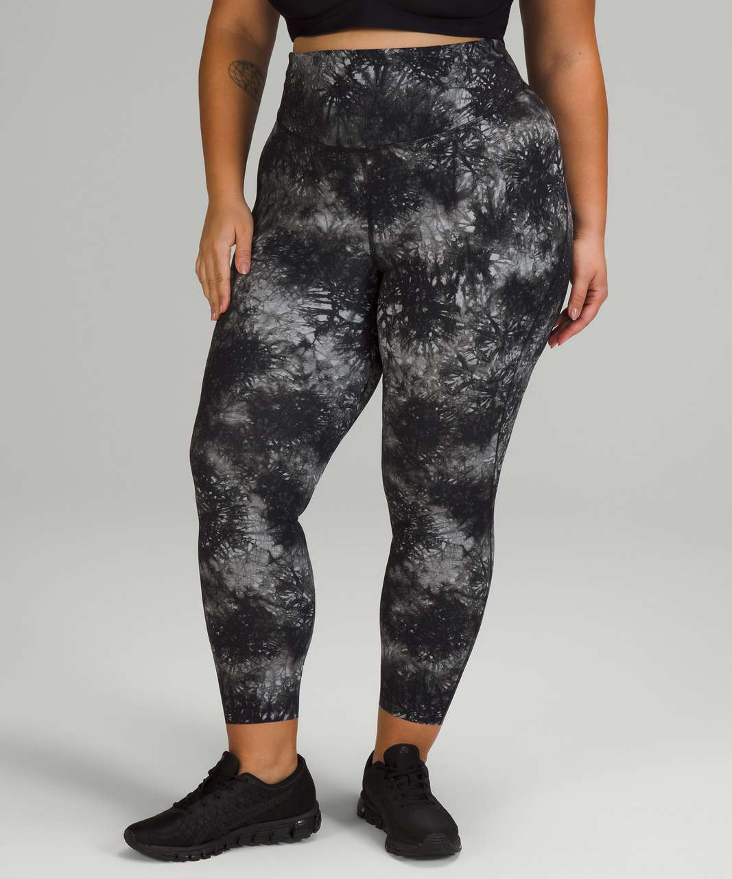 Lululemon Base Pace High-Rise Tight 25" - Ink Vapor Ice Grey Multi