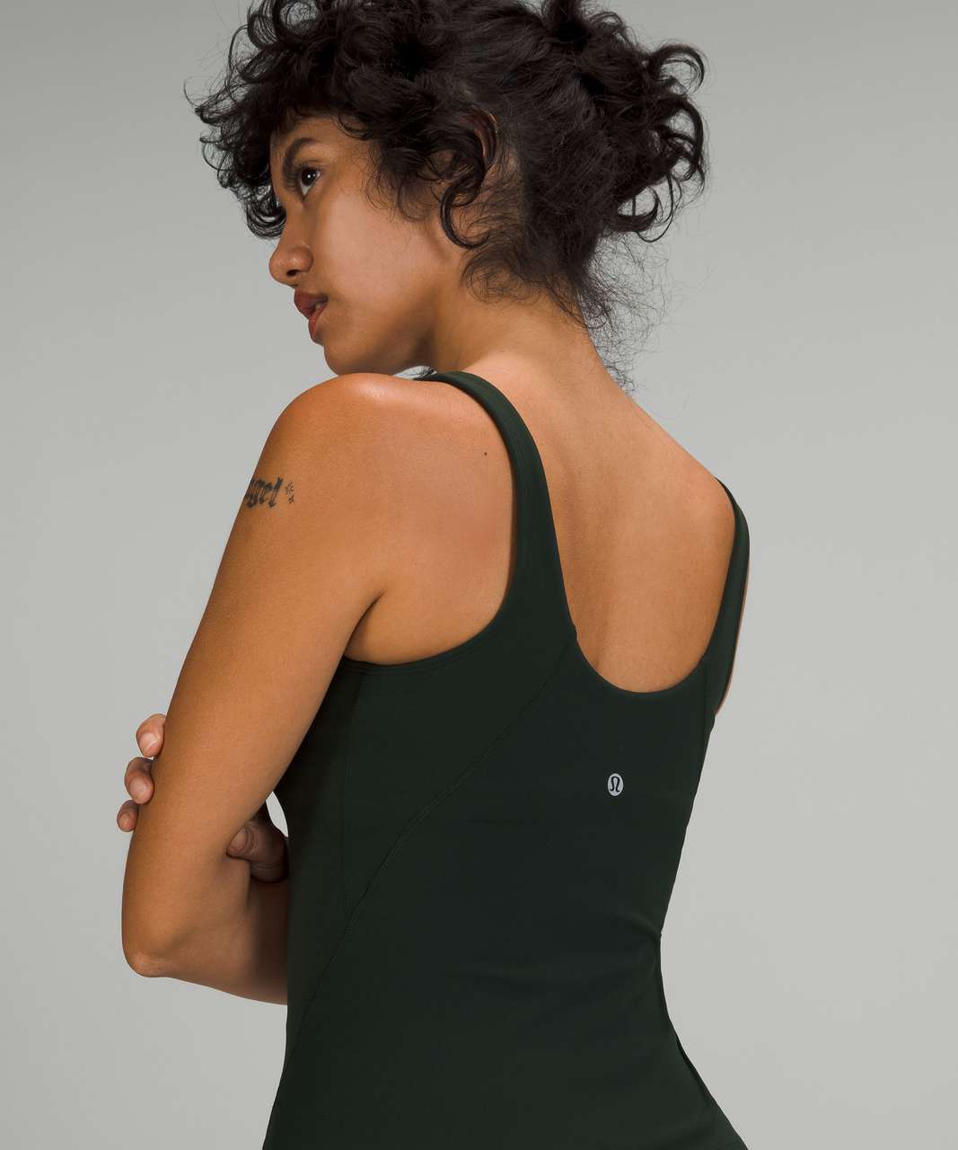 Lululemon Align Waist-Length Tank Top - Rainforest Green