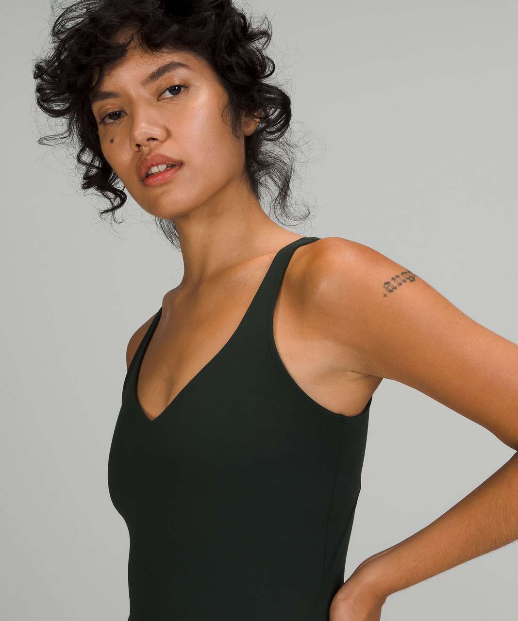 Lululemon Align Waist-Length Tank Top - Rainforest Green