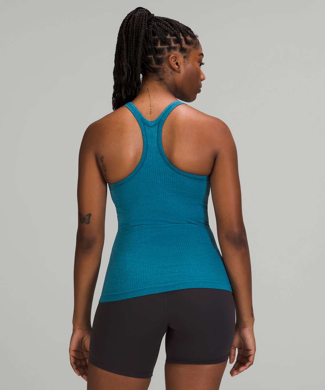 Lululemon Ebb to Street Tank Top - Capture Blue