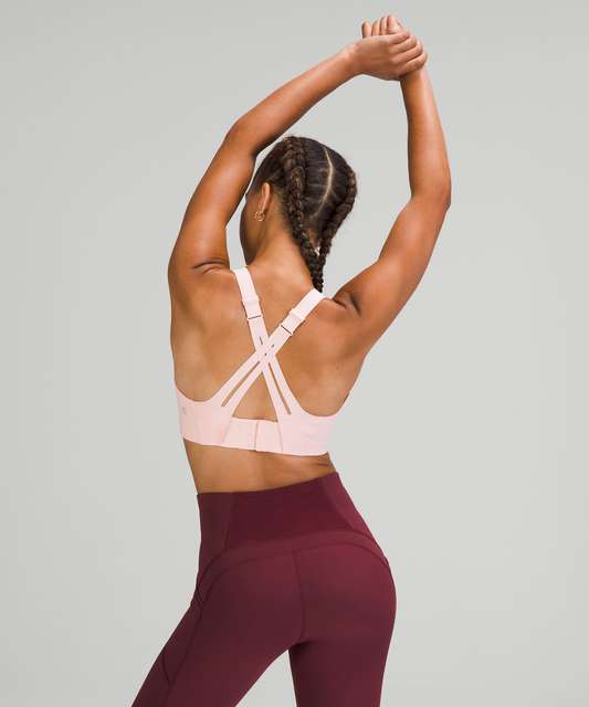 Lululemon AirSupport Bra 34C High Support Black CHAI/LVFG 34C