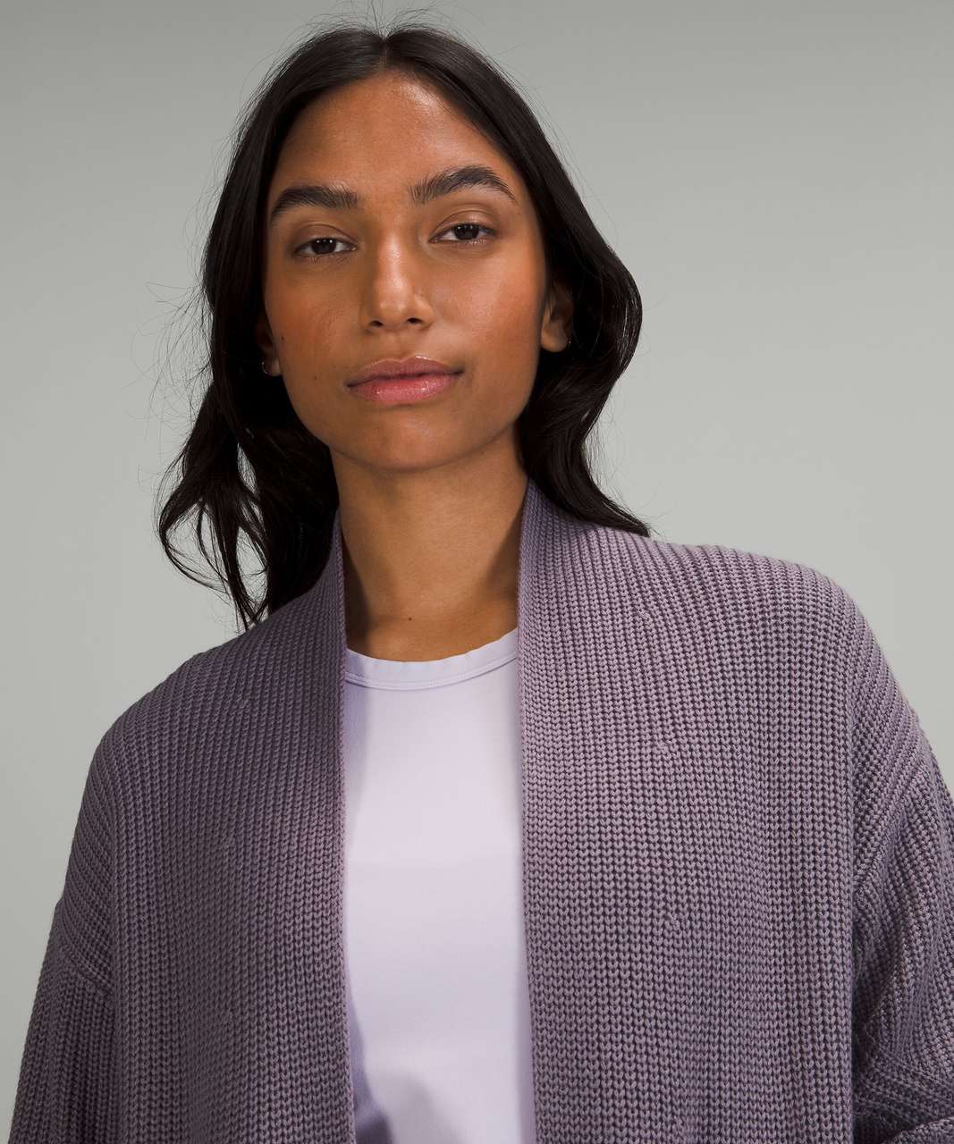 Lululemon Cashlu Sweater Wrap - Dusky Lavender