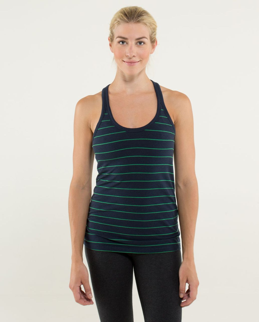 Lululemon Modern Racerback - Slalom Stripe Inkwell / Inkwell