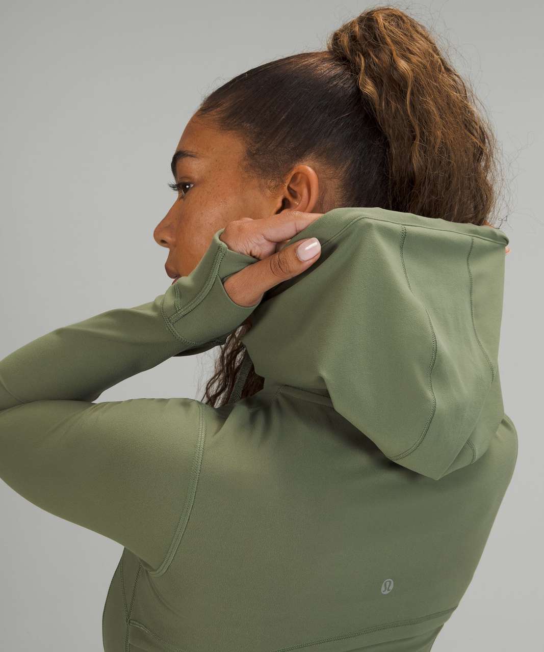 Lululemon Hooded Define Jacket *Nulu - Green Twill - lulu fanatics