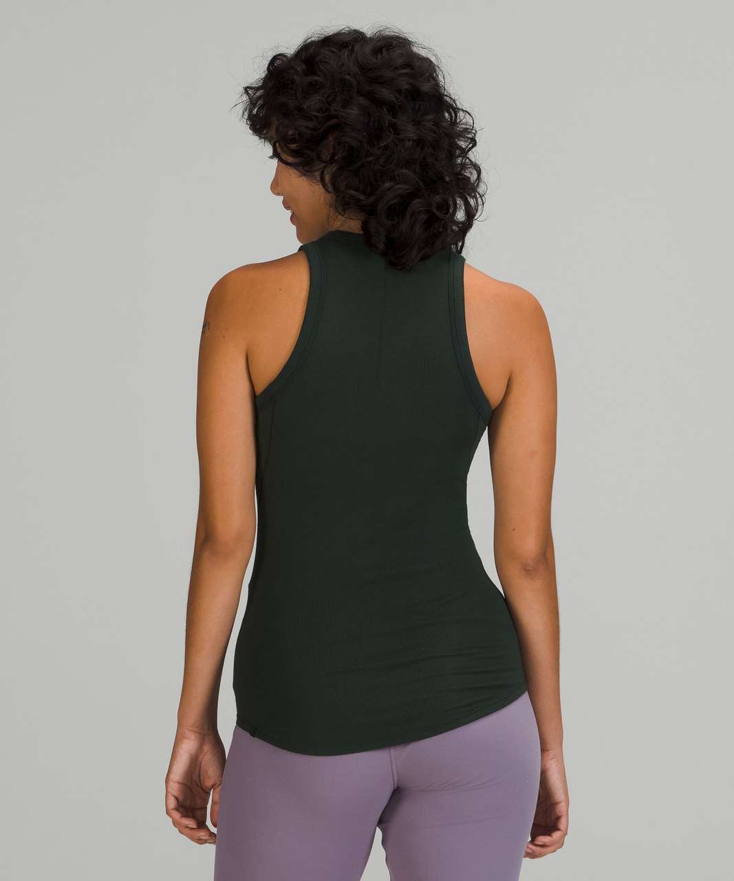 Lululemon Hold Tight Crewneck Tank Top - Rainforest Green