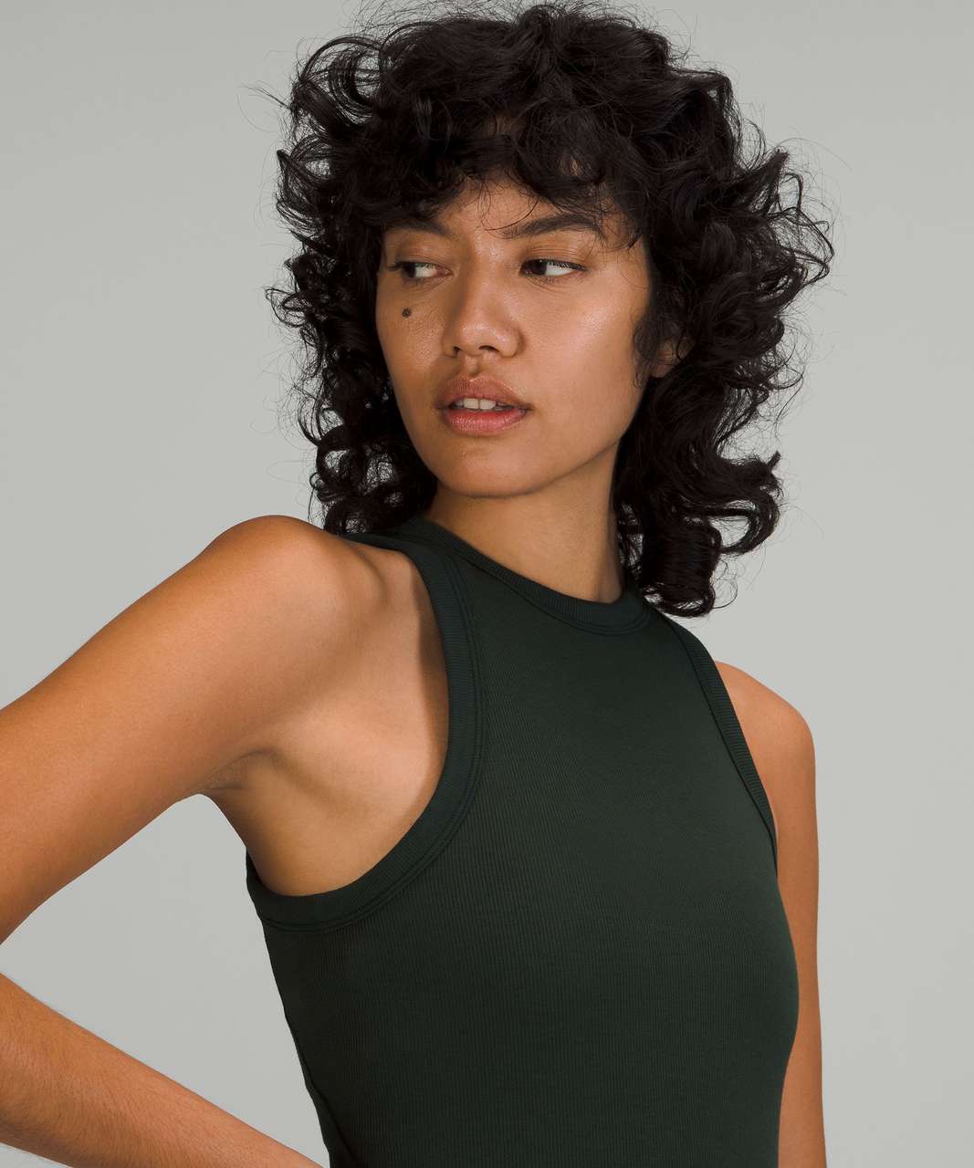 Lululemon Hold Tight Crewneck Tank Top - Rainforest Green