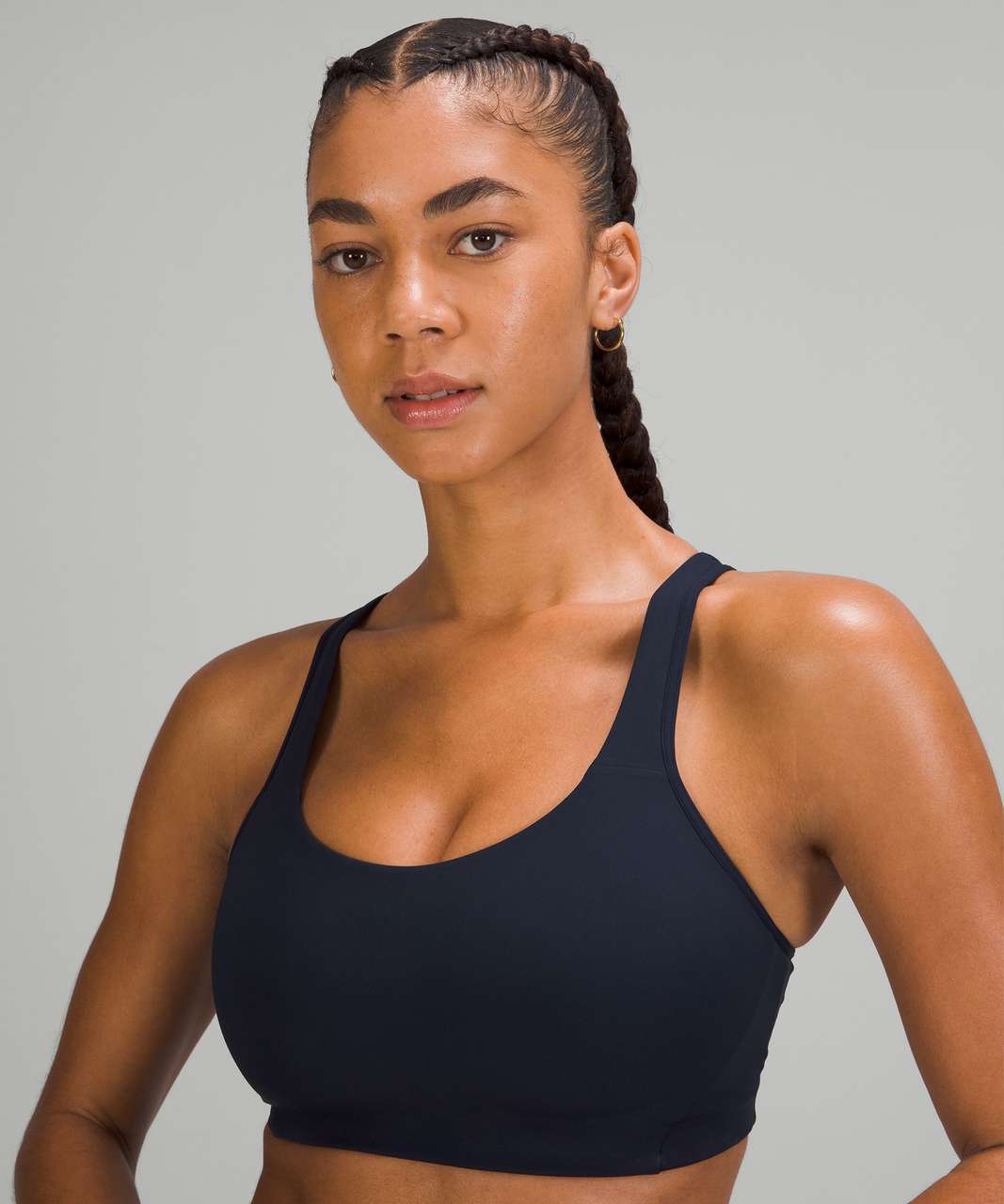 Lululemon Women’s Sports Bra All Powered Up Black Size 32DD