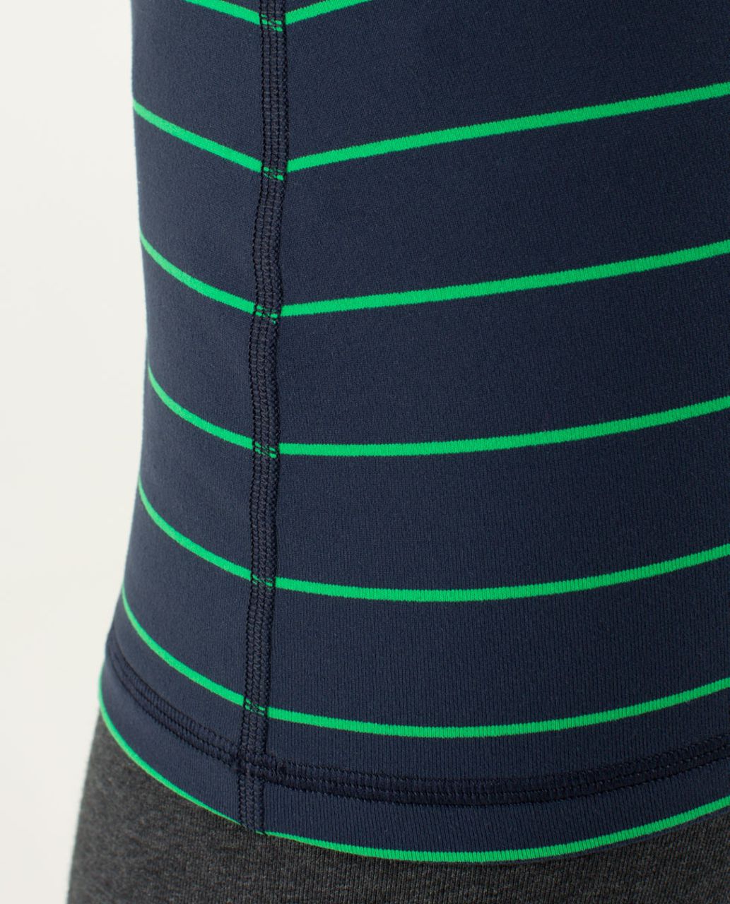 Lululemon Power Y Tank *Luon Light - Slalom Stripe Inkwell / Hyper Stripe Green Bean / Inkwell