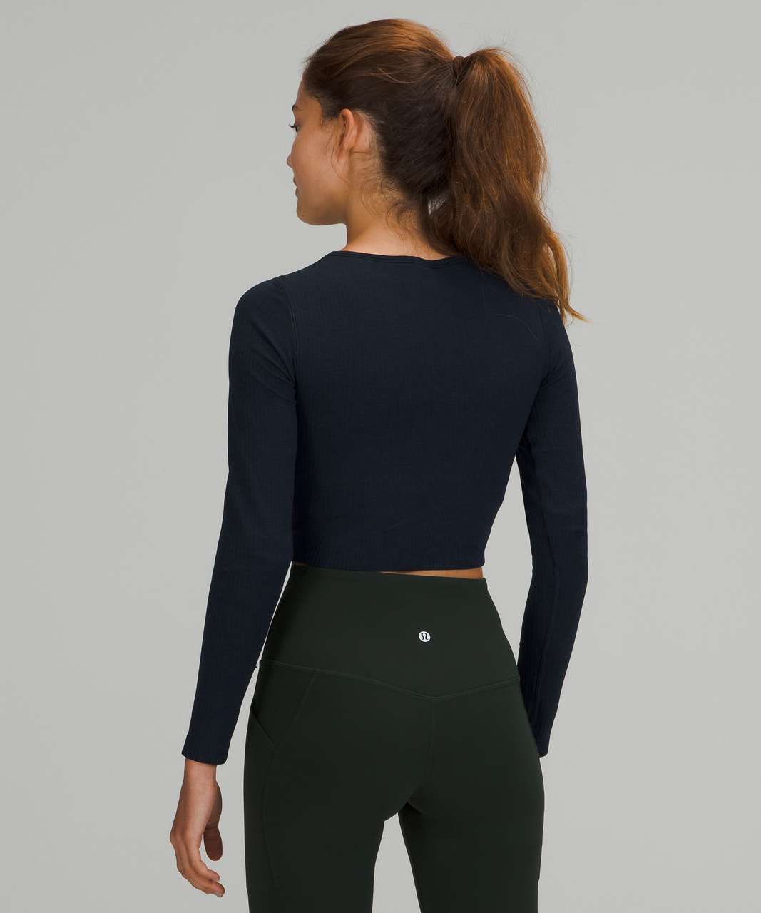 Lululemon Ebb to Street Long Sleeve - True Navy