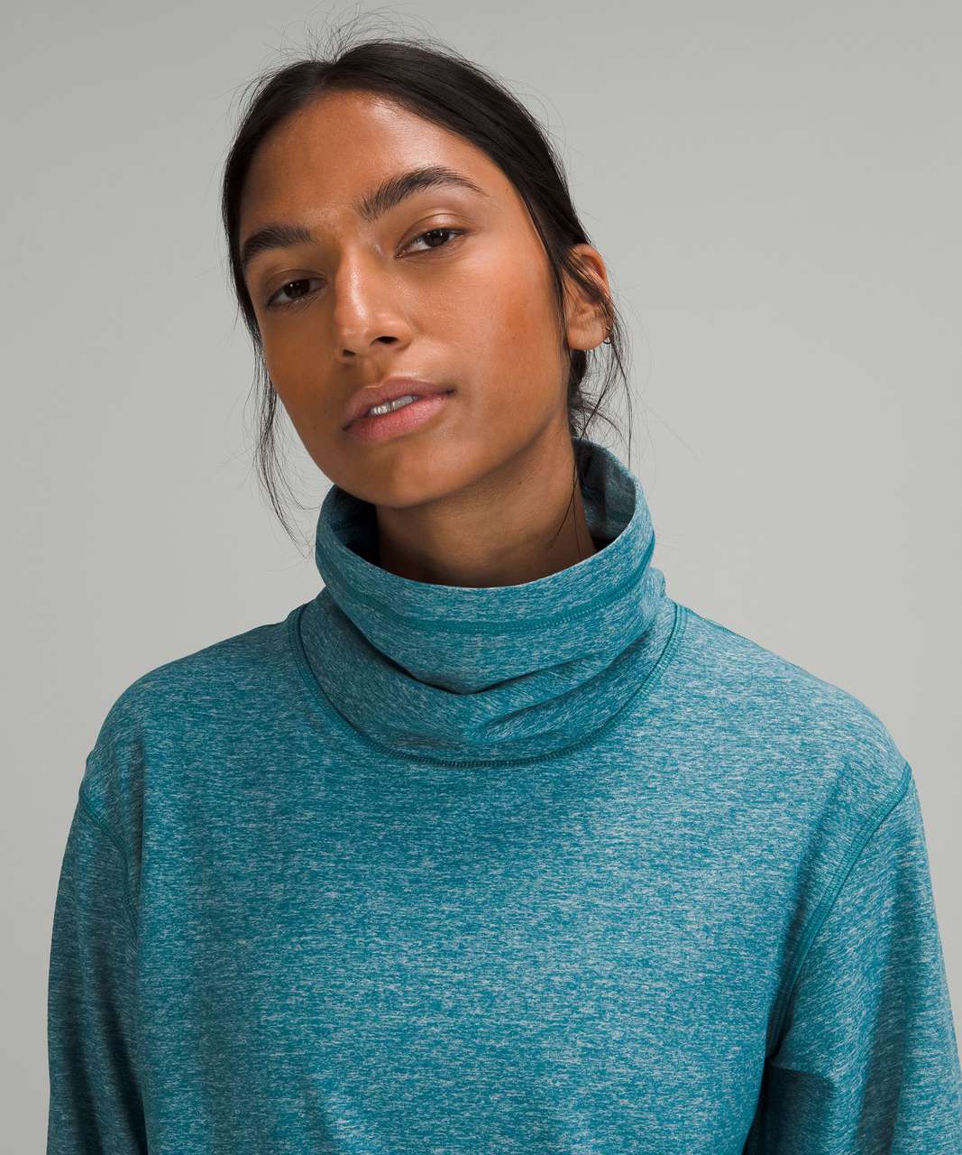 Lululemon Ready to Rulu Pullover - Heathered Capture Blue