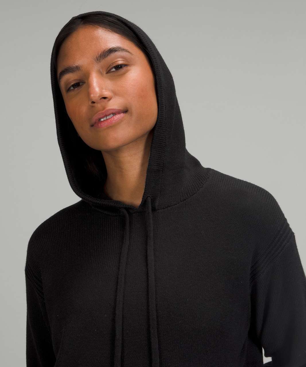 Lululemon Double Knit Sweater Hoodie - Black