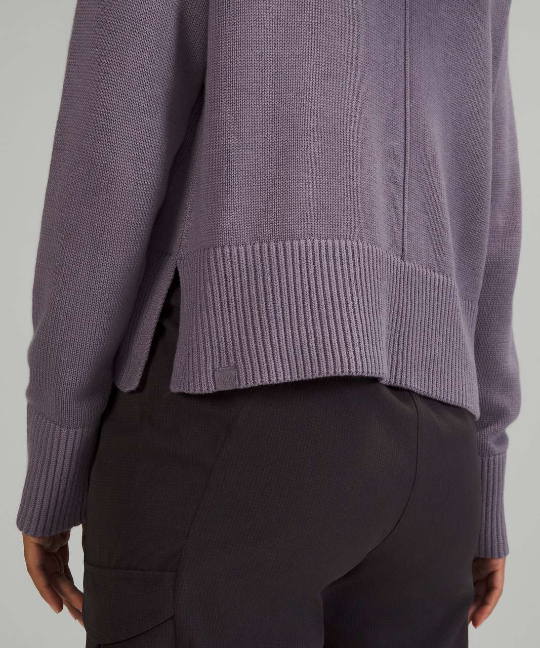 Lululemon Cashlu Boxy Crewneck Sweater - Dusky Lavender