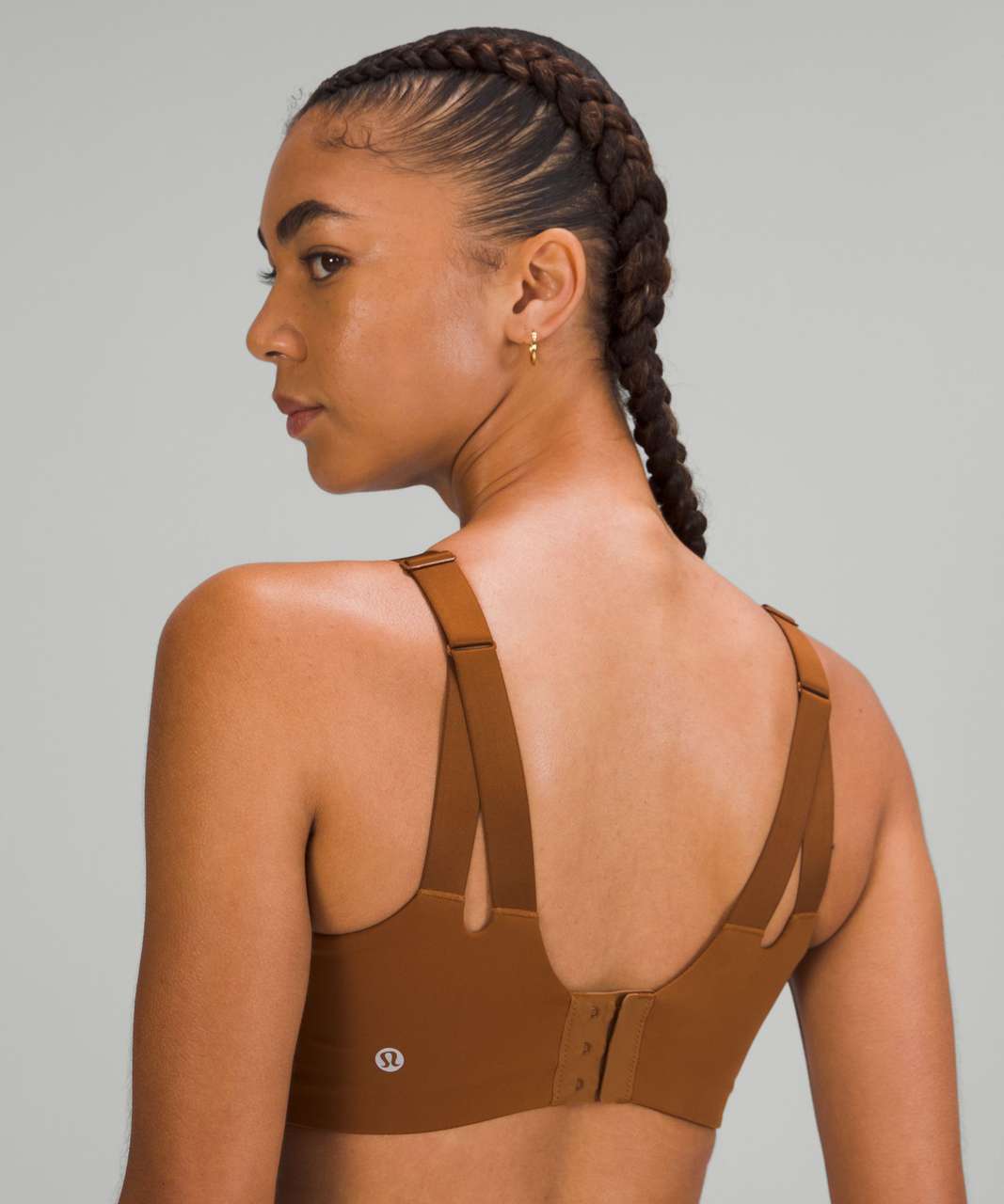 Lululemon In Alignment Longline Bra *Light Support, B/C Cup - Copper Brown  - lulu fanatics