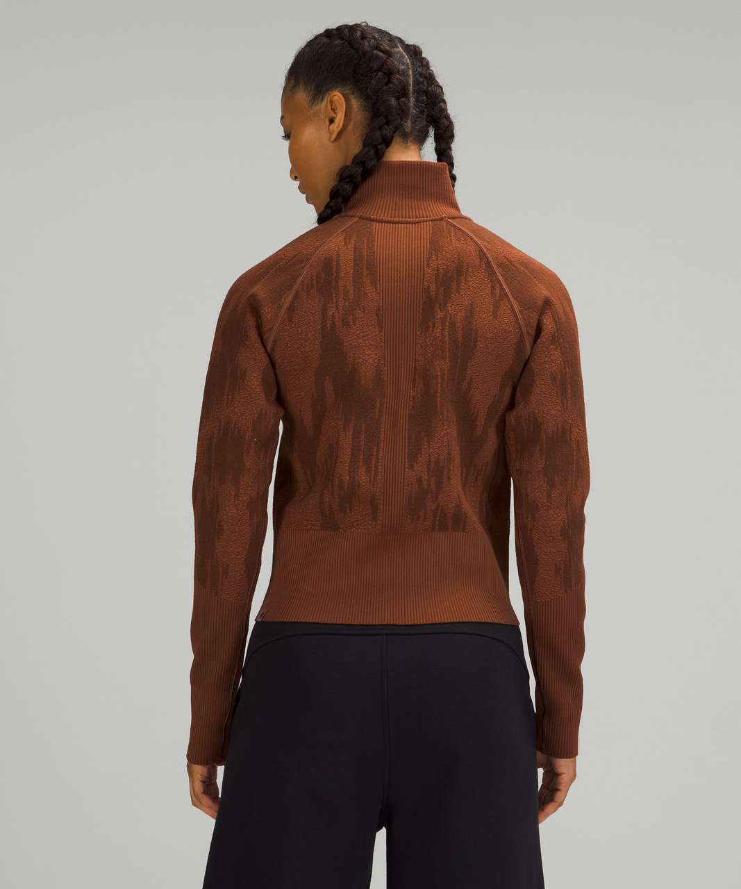 Lululemon End State Full Zip - Dark Terracotta