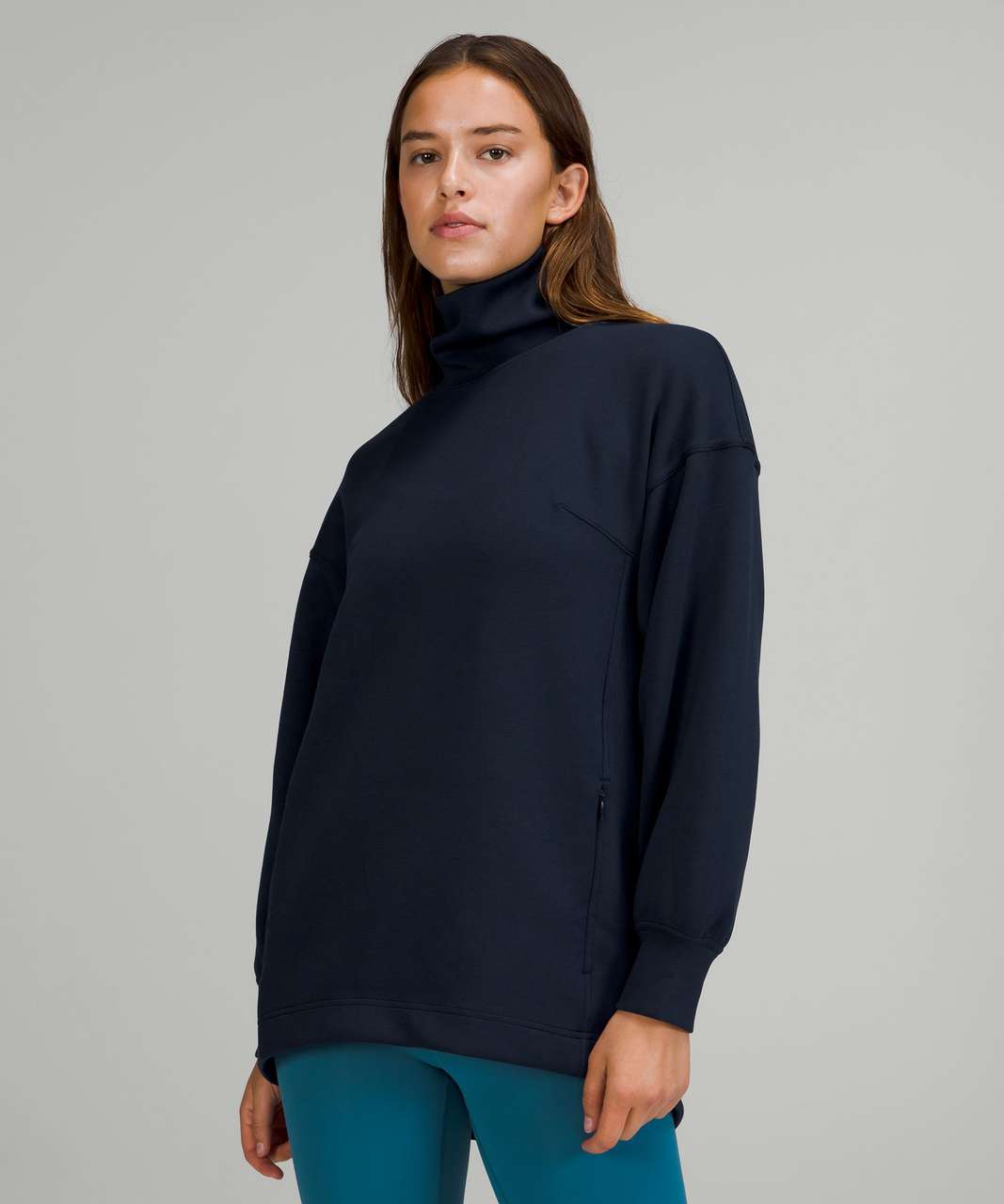 Lululemon Modal-Blend Turtleneck Tunic - True Navy