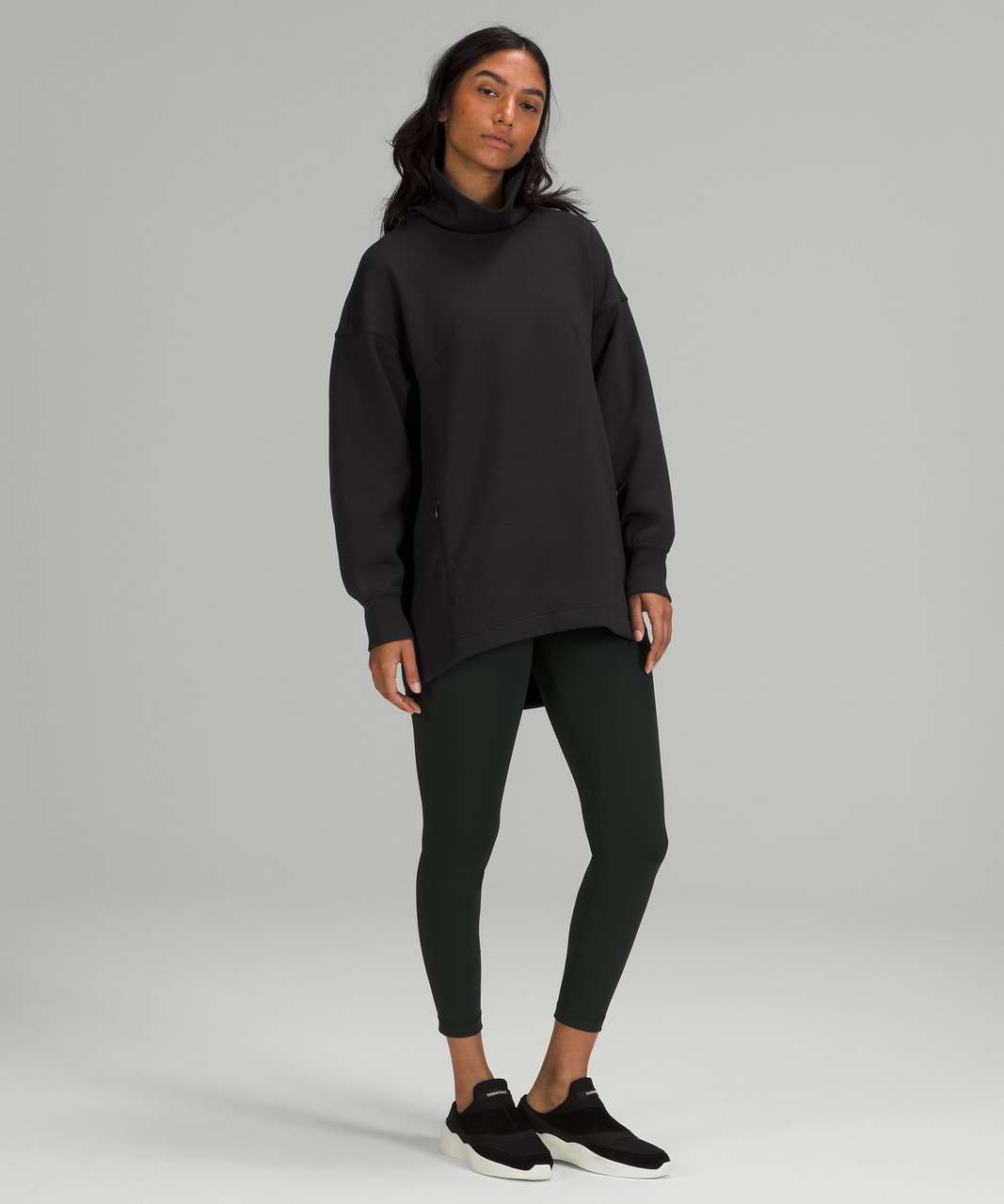 Modal-Blend Turtleneck Tunic