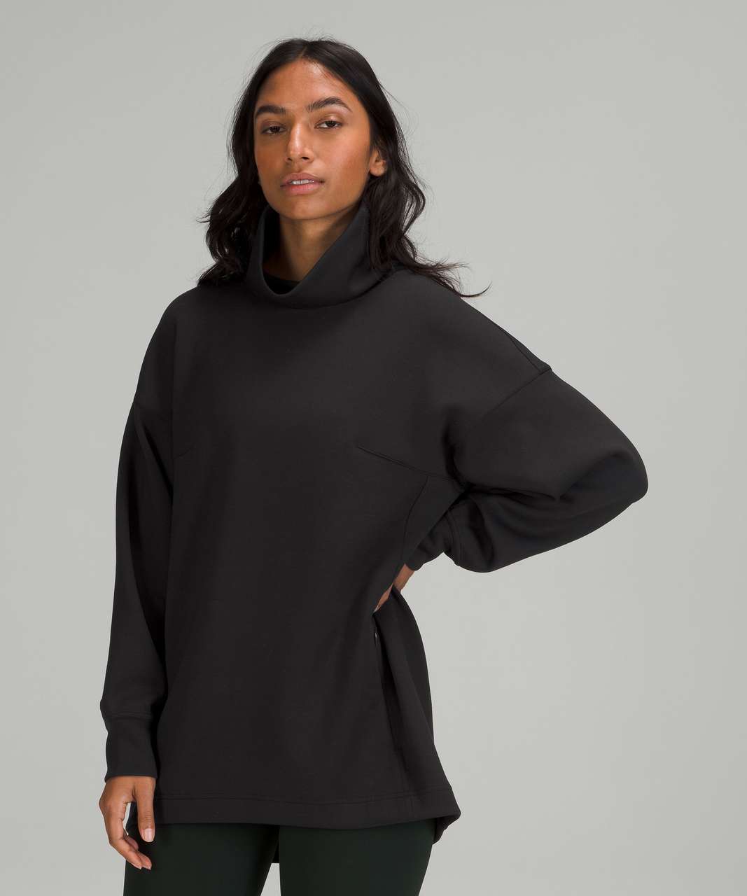 Lululemon Modal-Blend Turtleneck Tunic - Black