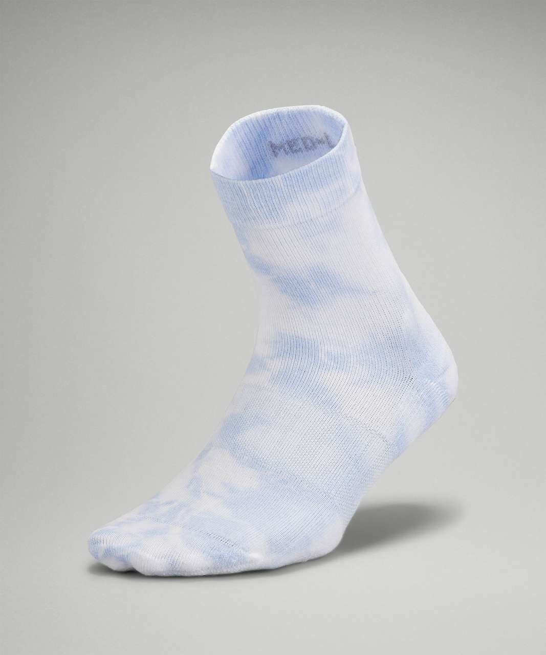 Lemon Collections  Cozy Crew Sock Cream/Blue - Tryst Boutique