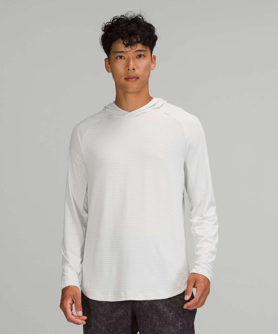 Lululemon Drysense Training Hoodie - Heathered Vapor