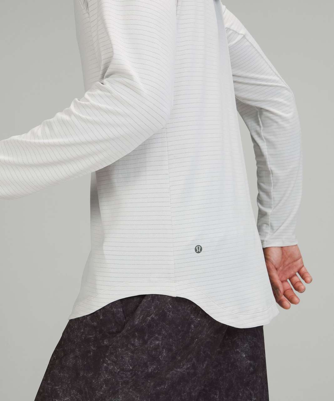 Lululemon Drysense Training Hoodie - Heathered Vapor