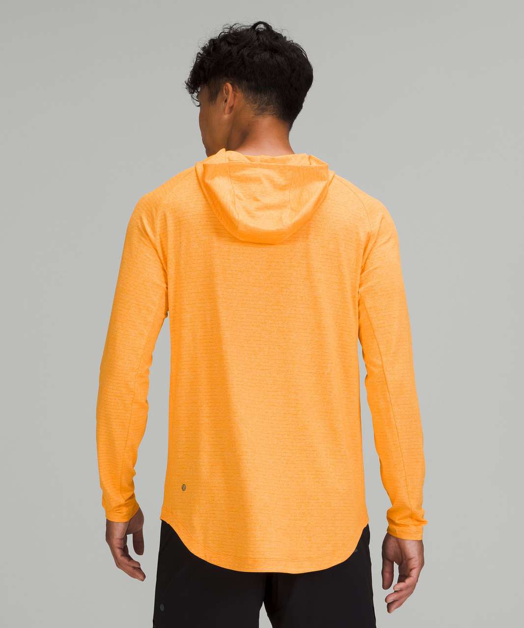 Lululemon Drysense Training Hoodie - Clementine / White