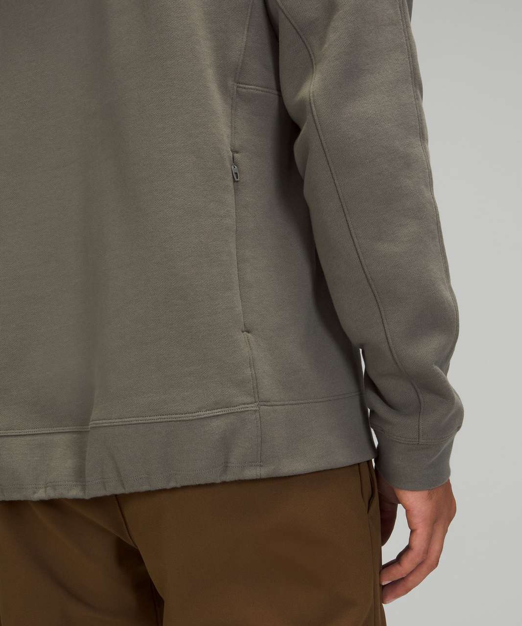 Lululemon French Terry Oversized Hoodie - Grey Sage