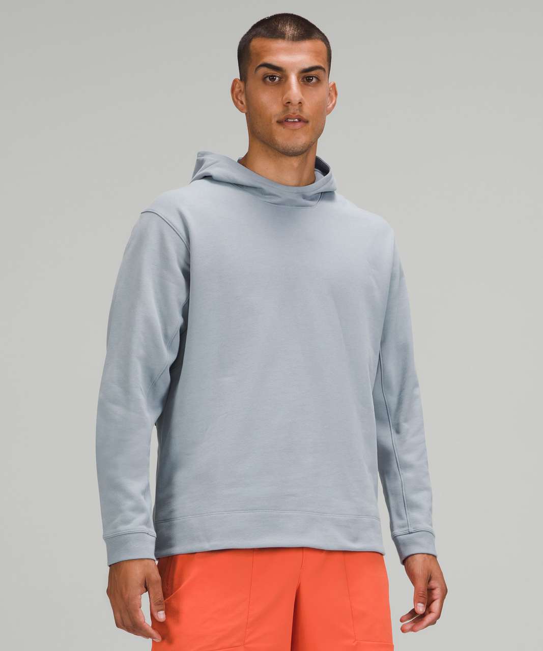 Lululemon French Terry Oversized Hoodie - Seal Grey - lulu fanatics