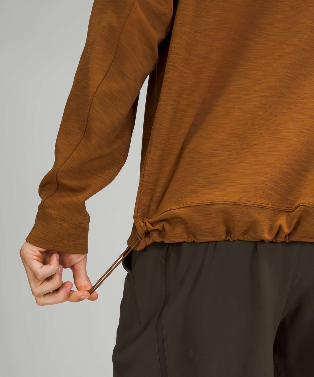 Lululemon Everlux Oversized Hoodie - Heathered Copper Brown