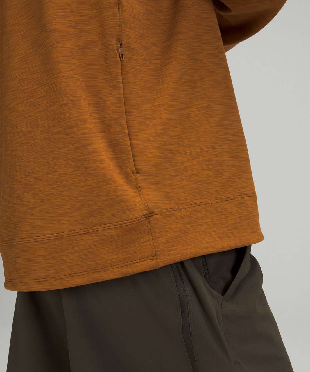 Lululemon Everlux Oversized Hoodie - Heathered Copper Brown