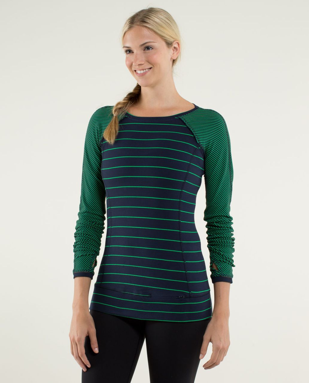 My Favorite Lululemon Pattern + Color Combo: Slalom Green Bean