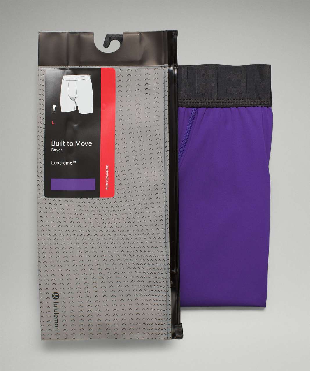 Lululemon Built to Move Long Boxer 7" - Petrol Purple