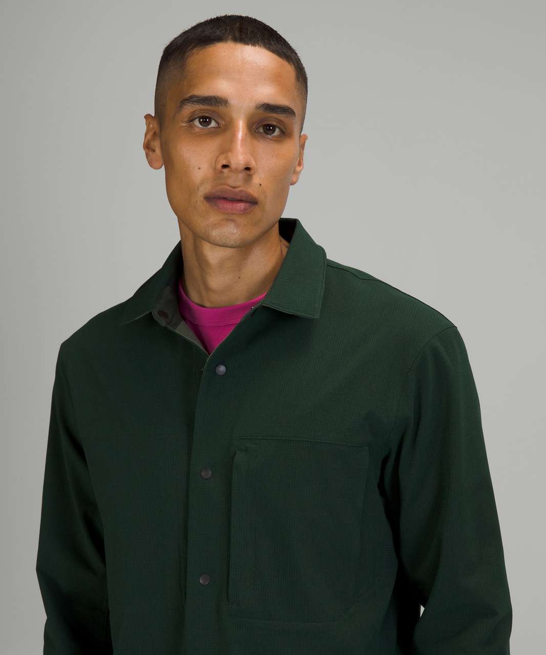 Lululemon Reversible Shirt Jacket - Rainforest Green